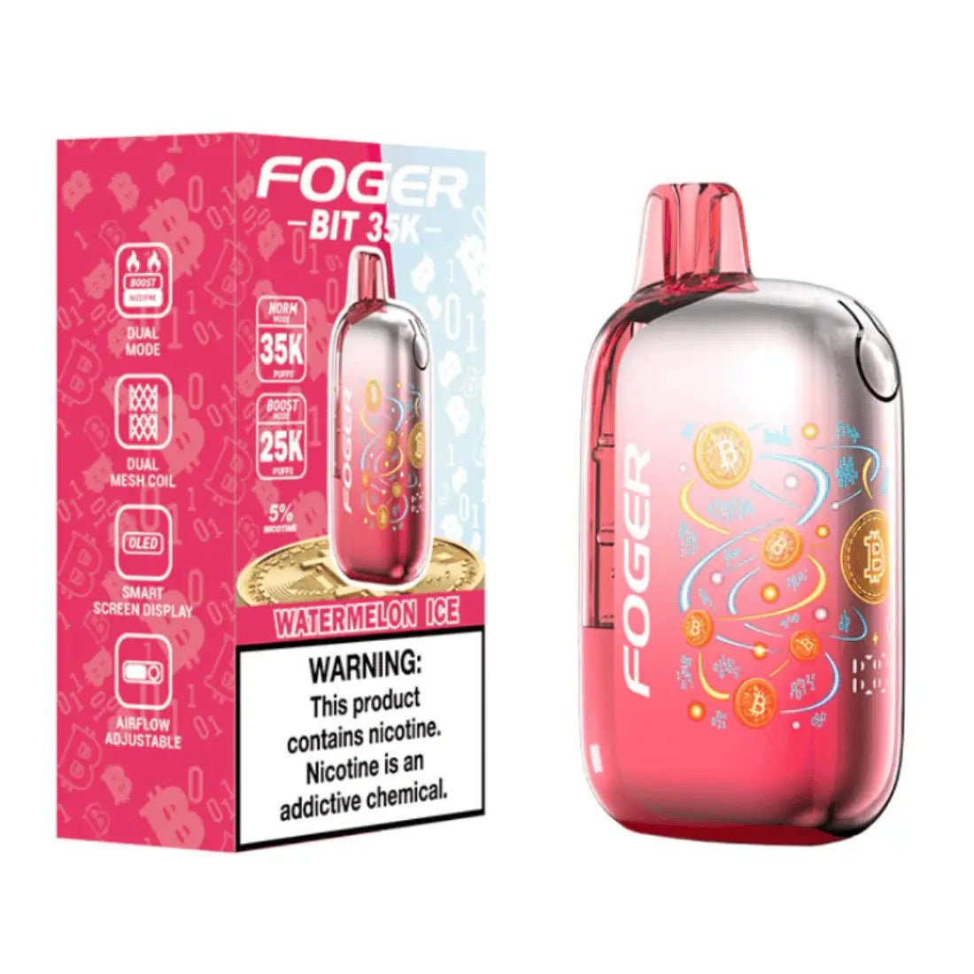 Foger Bit Watermelon Ice | 35000 Puffs