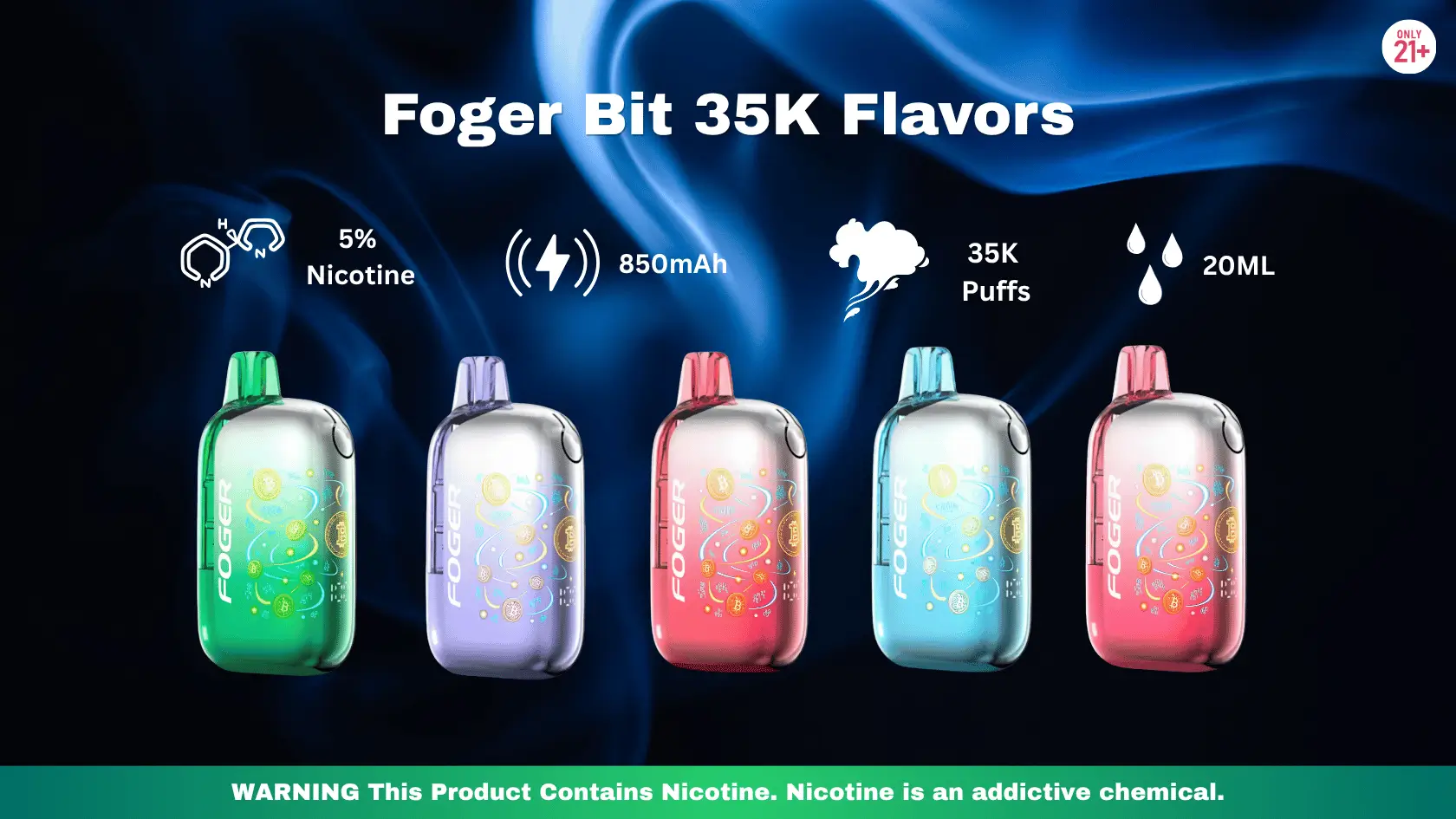 Foger Bit 35K Flavors