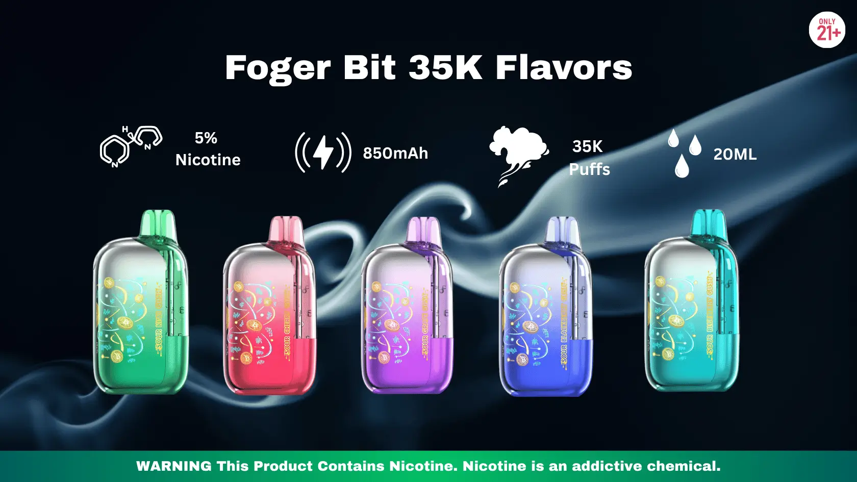 Foger Bit 35K Flavors
