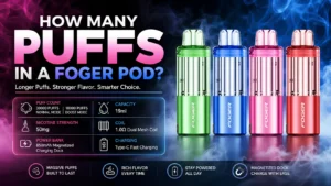 How Many Puffs in a Foger Pod