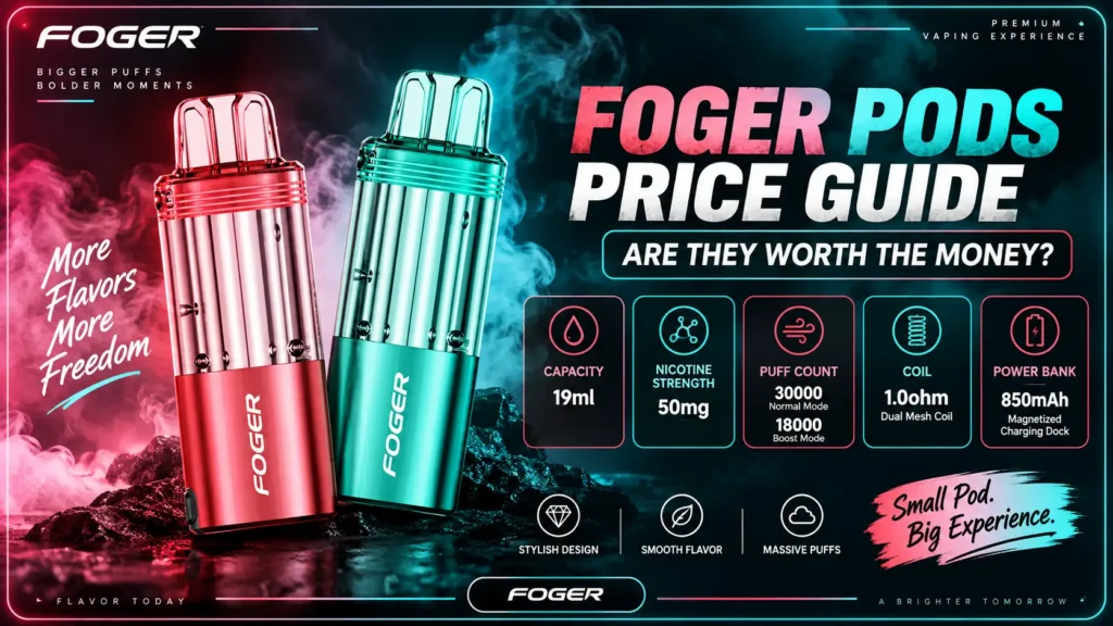 Foger Pods Price Guide